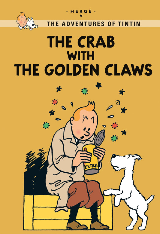 Crab with the Golden Claws (UK) book cover