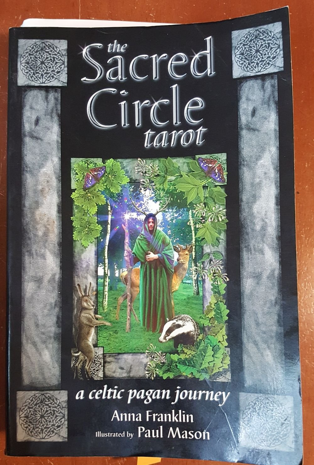 Sacred Circle Tarot: A Celtic Pagan Journey (78 Cards + Book Set) (Cards+book Set) book cover