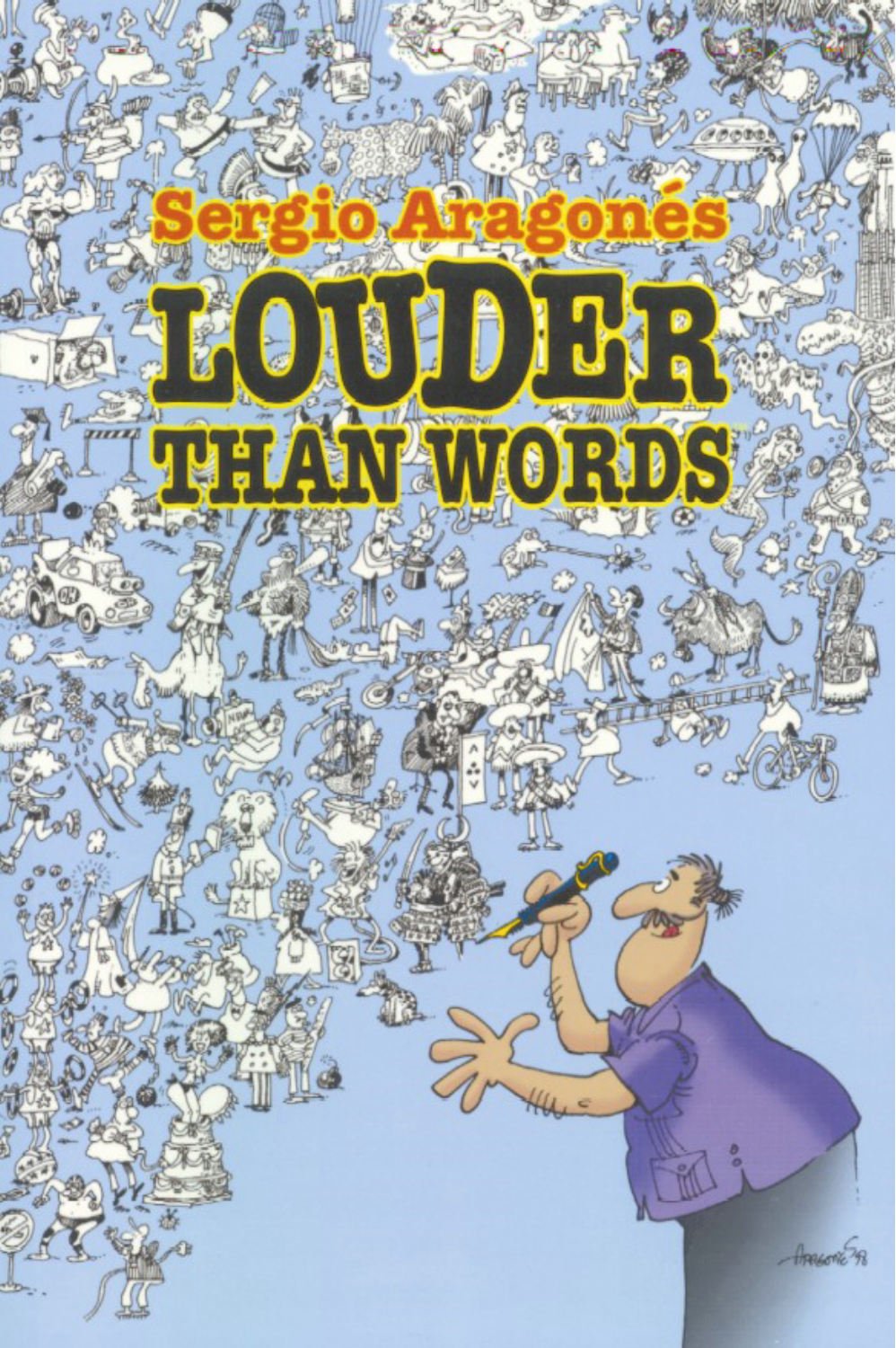 Sergio Aragones Louder Than Words book cover