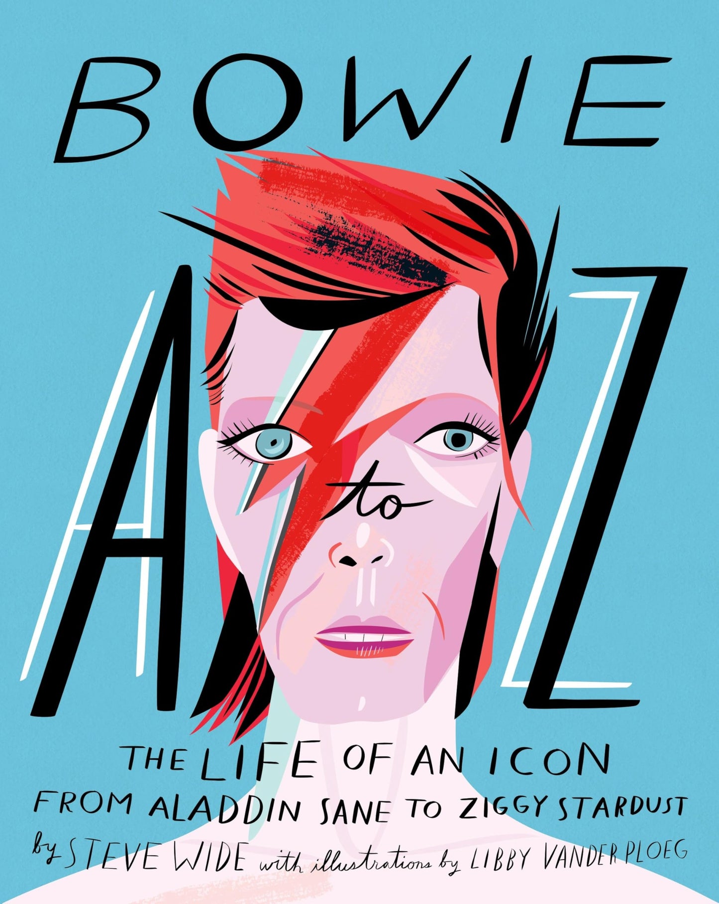 Bowie A to Z: The Life of an Icon from Aladdin Sane to Ziggy Stardust book cover