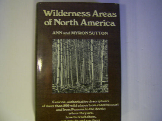 Wilderness Areas of North America book cover