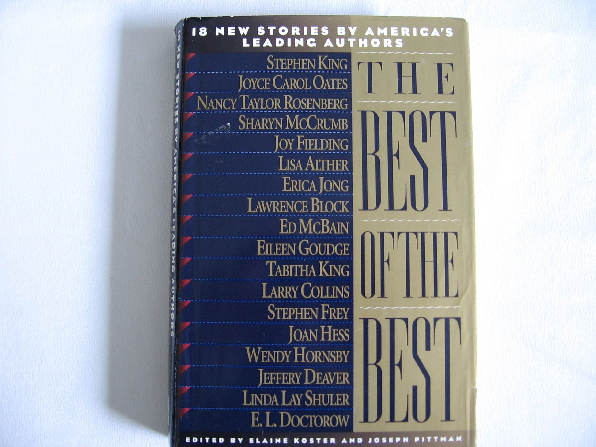 Best of the Best: 18 New Stories by America's Leading Authors book cover