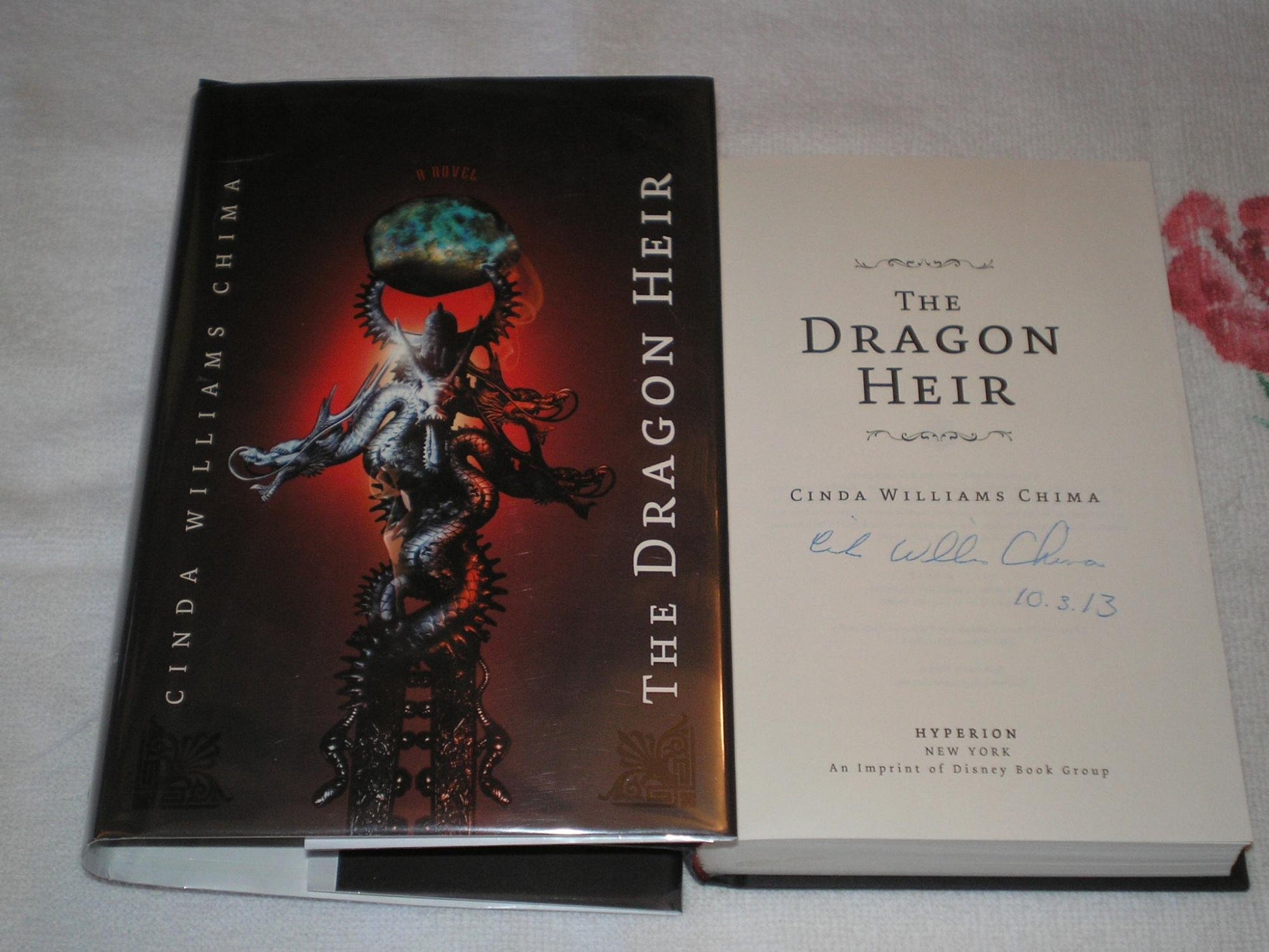 Dragon Heir book cover