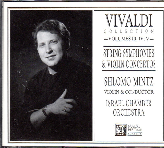 Vivaldi Collection Volumes III, IV, V: String Symphonies & Violin Concertos book cover