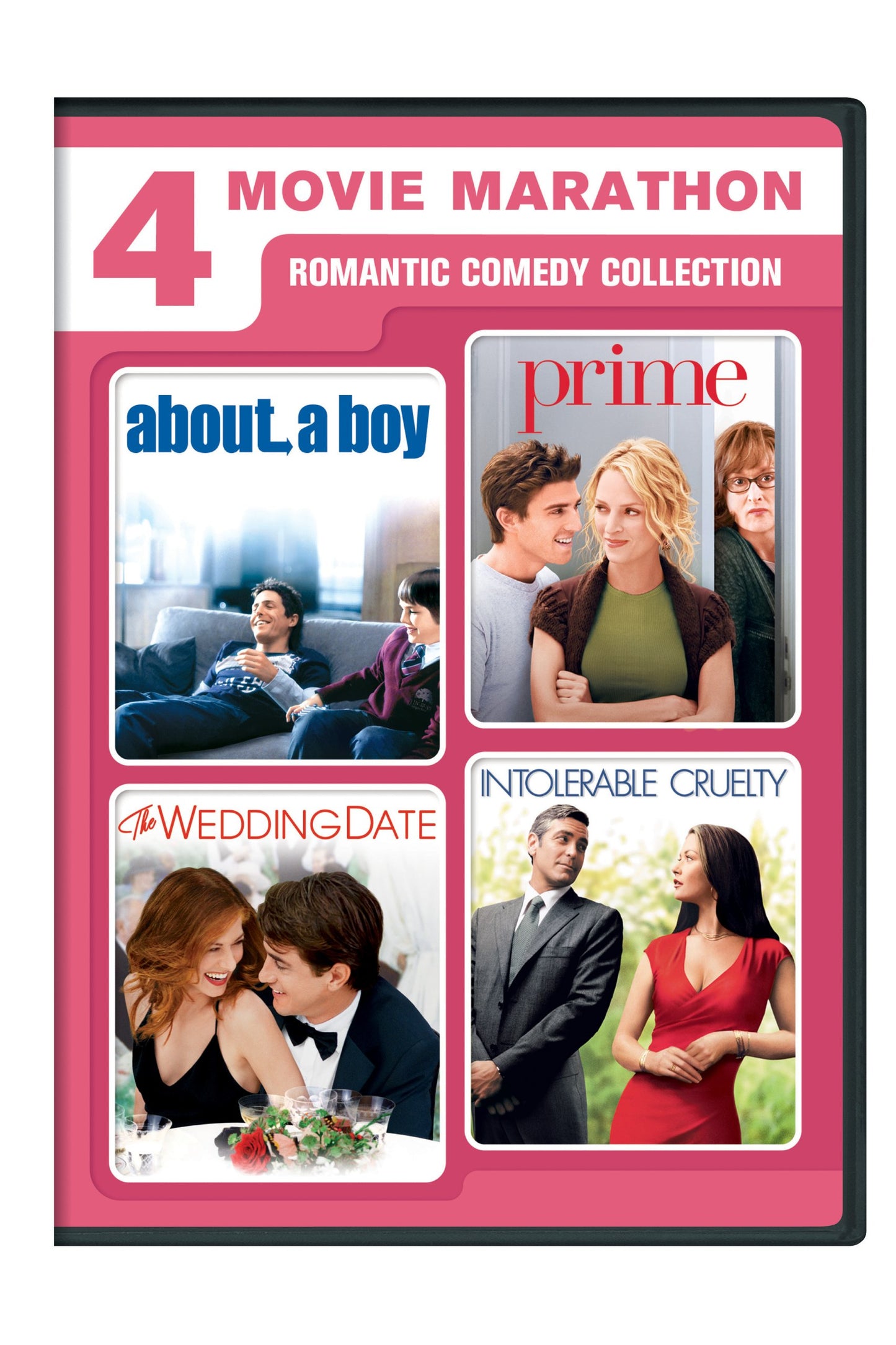 4 Movie Marathon: Romantic Comedy Collection