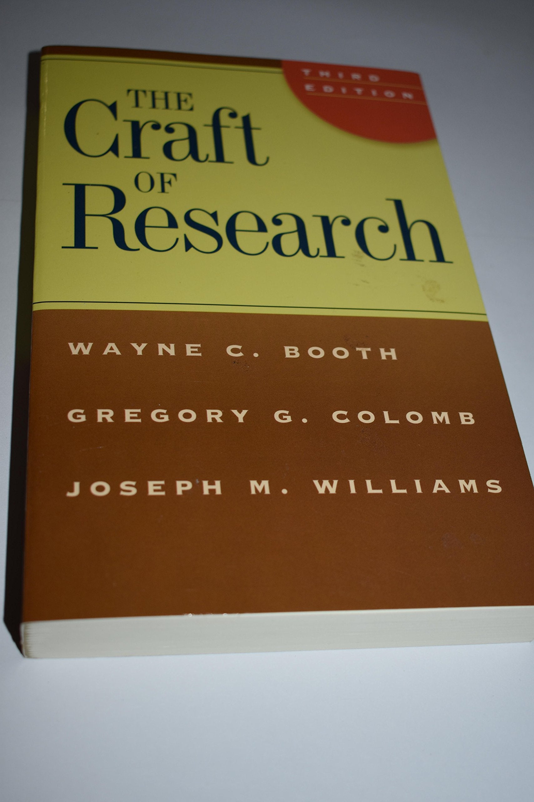 Craft of Research book cover