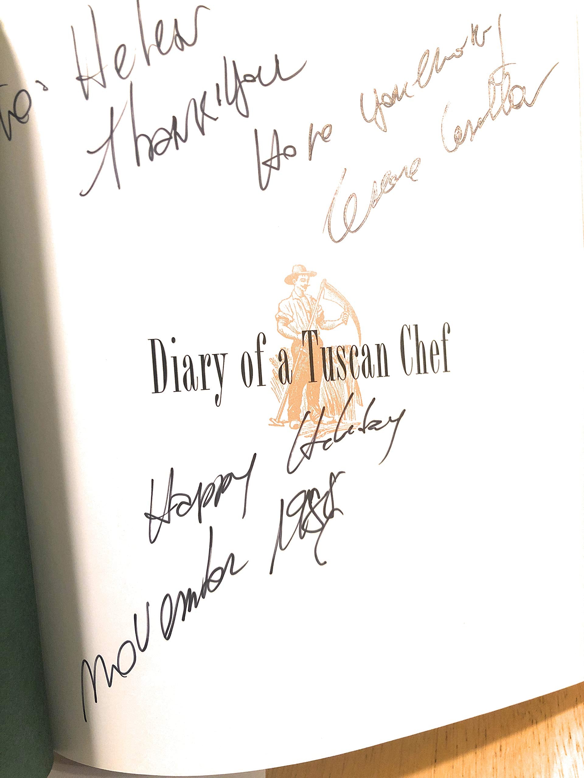 Diary of a Tuscan Chef book cover