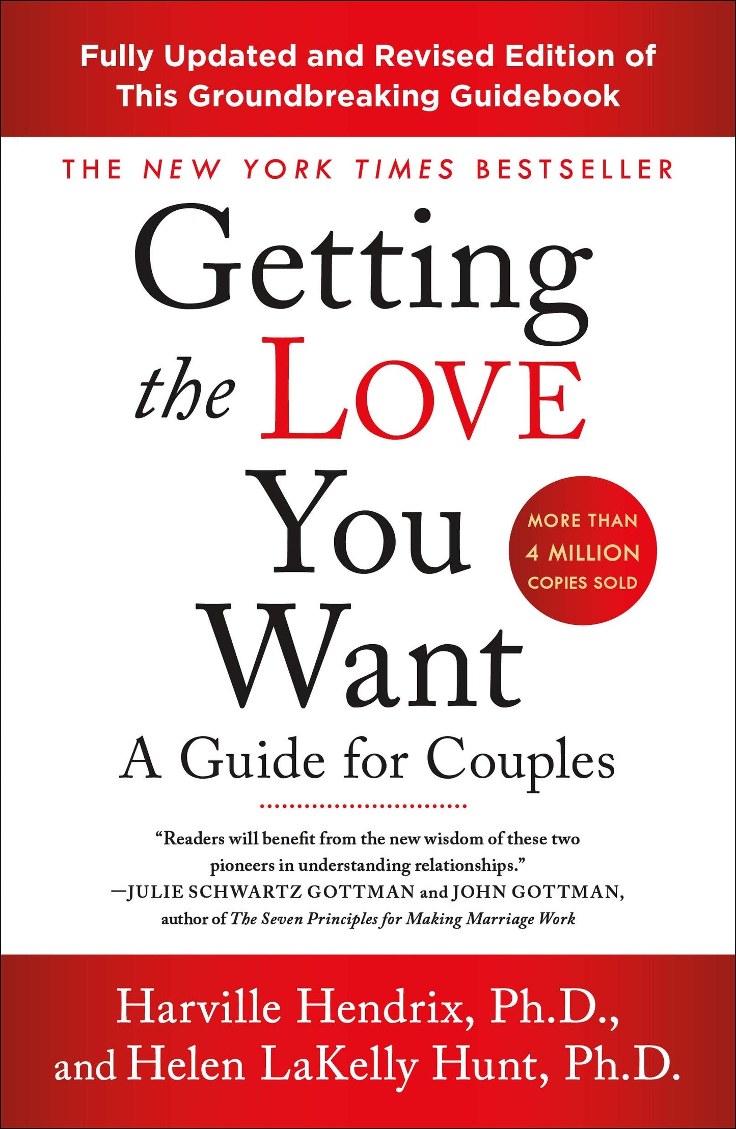Getting the Love You Want: A Guide for Couples: Third Edition book cover