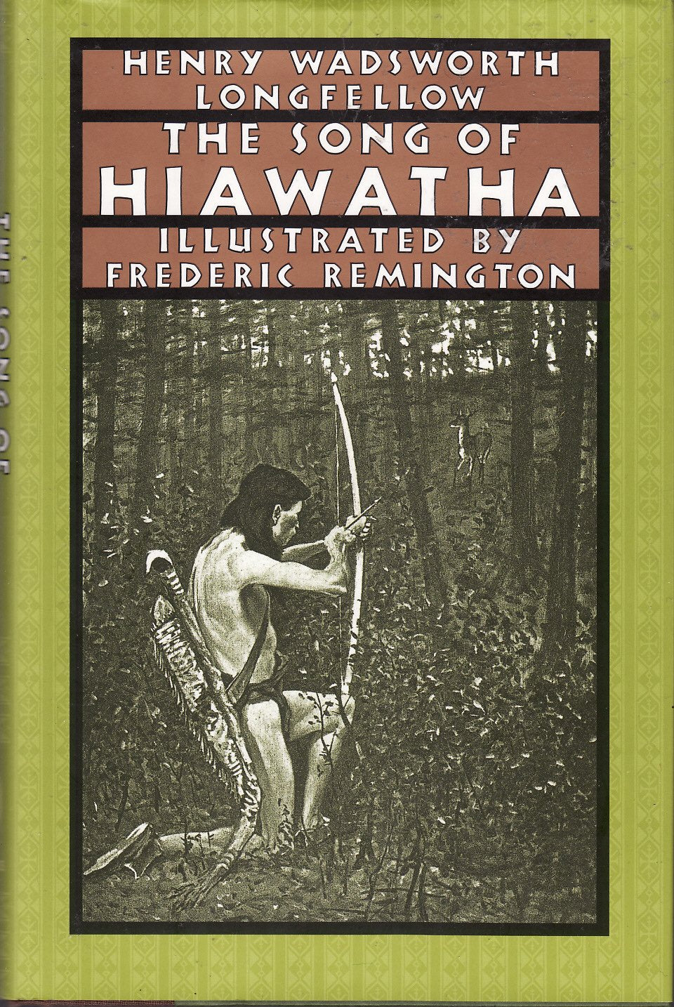 Song of Hiawatha book cover