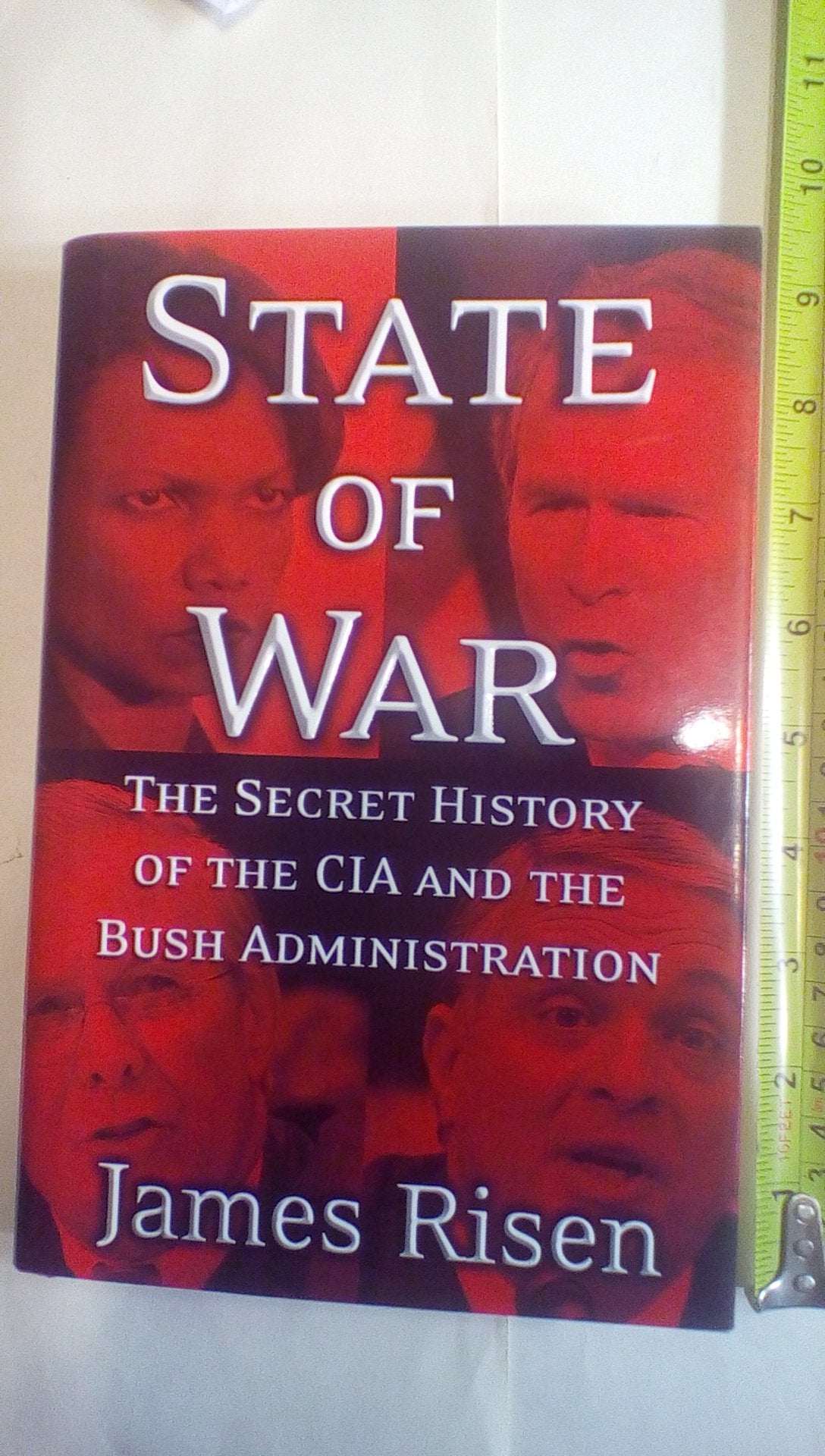 State of War: The Secret History of the C.I.A. and the Bush Administration book cover
