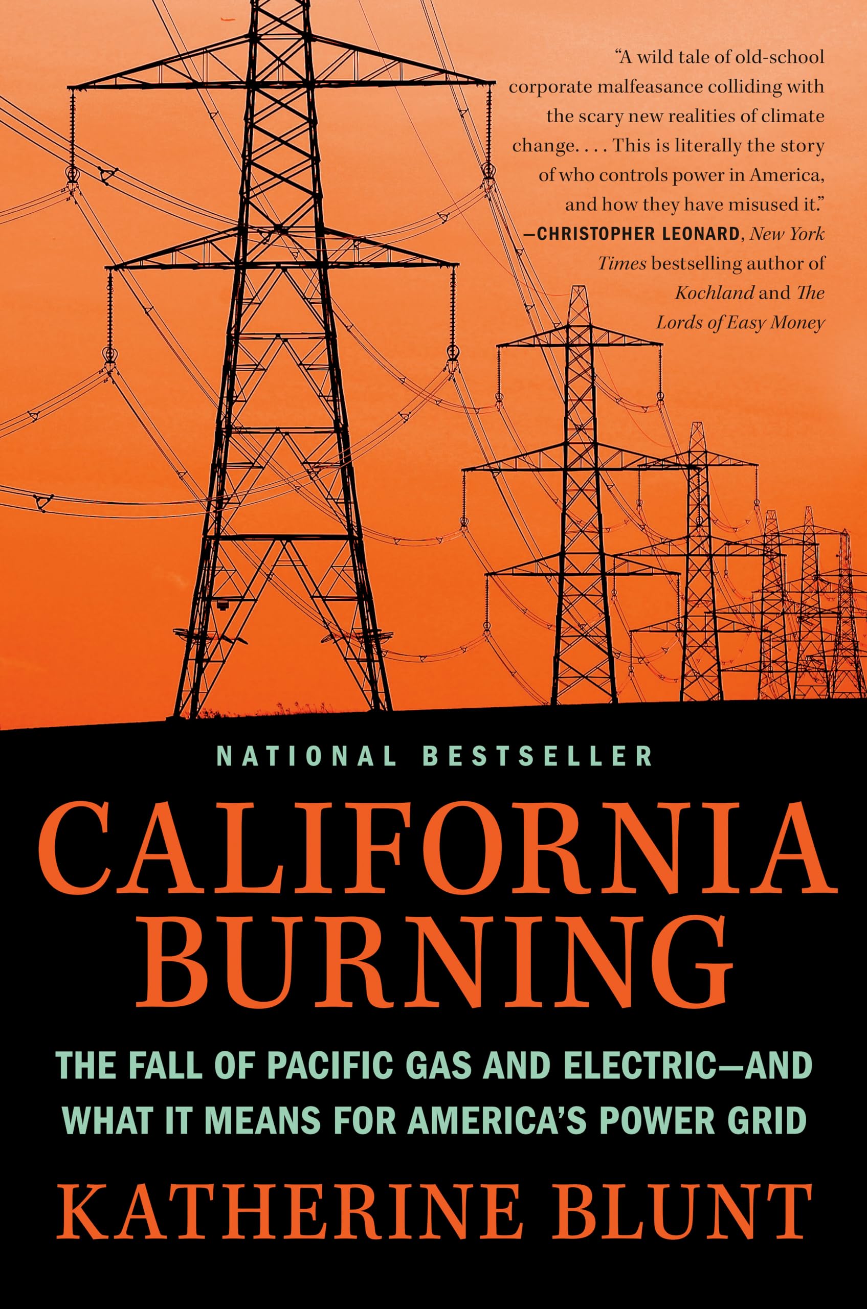 California Burning: The Fall of Pacific Gas and Electric--And What It Means for America's Power Grid book cover