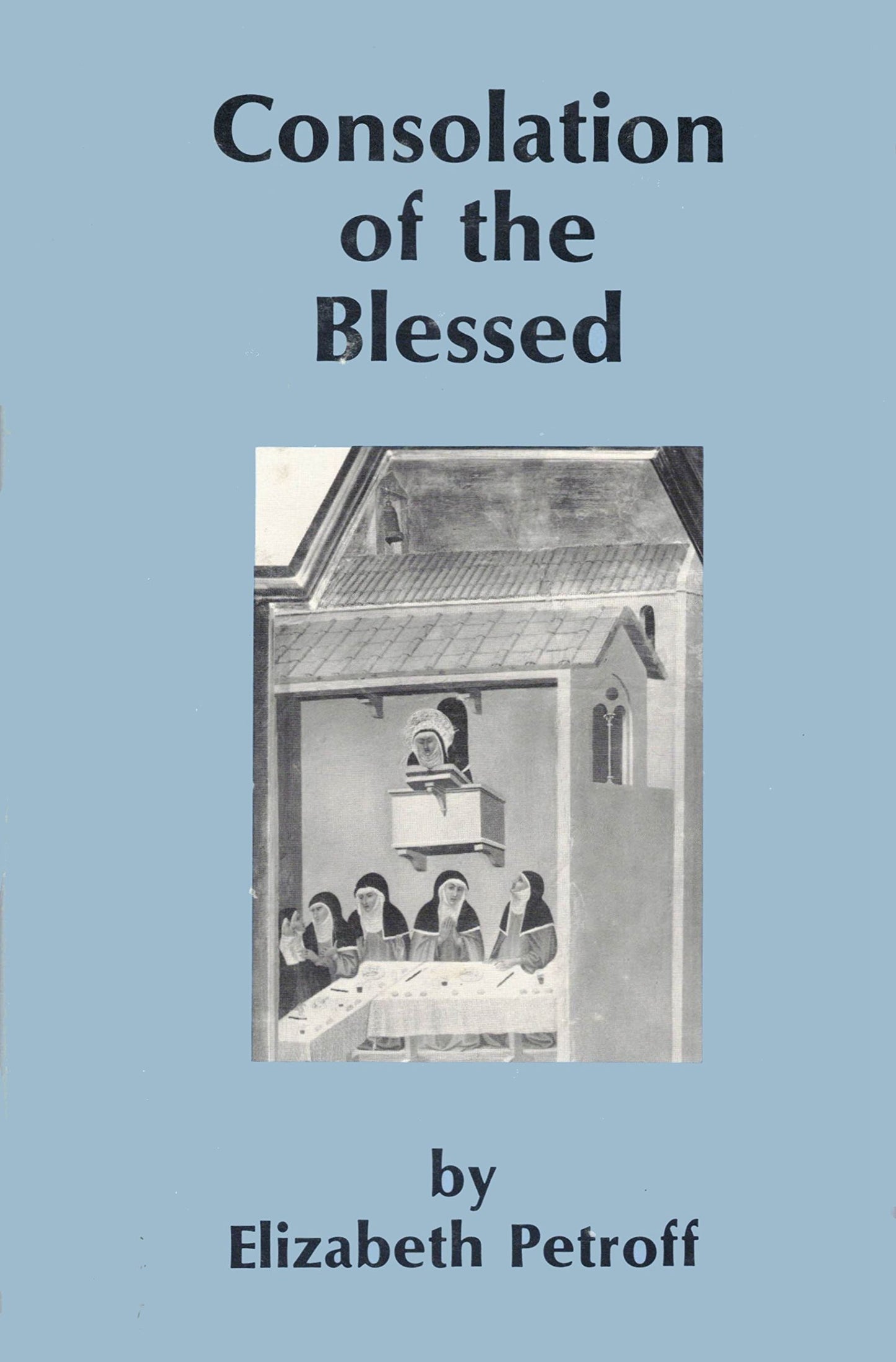 Consolation of the blessed book cover