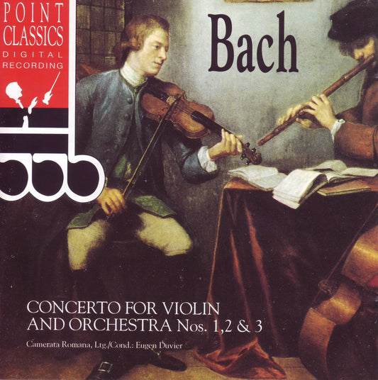 Bach: Violin Concertos, No. 1, 2, 3 book cover