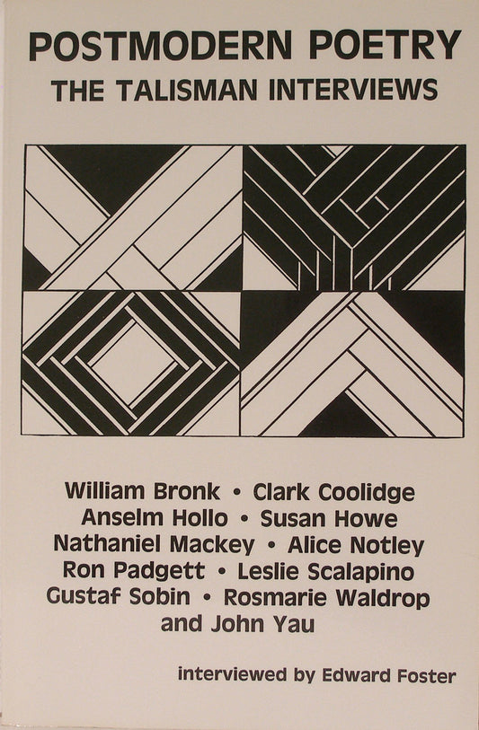 Postmodern Poetry: The Talisman Interviews book cover