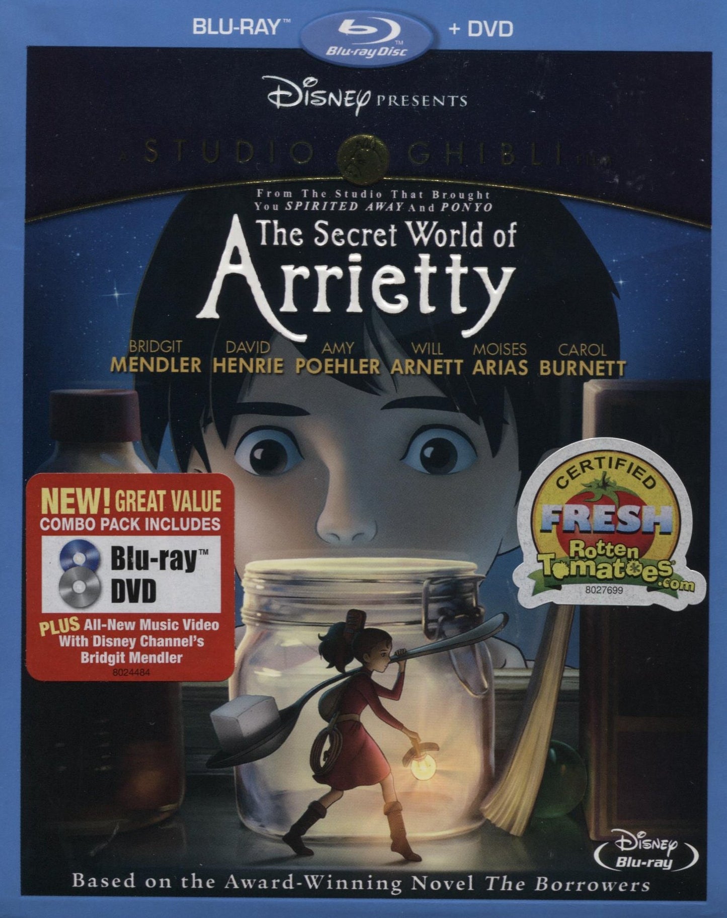 Secret World of Arrietty (DVD Included)