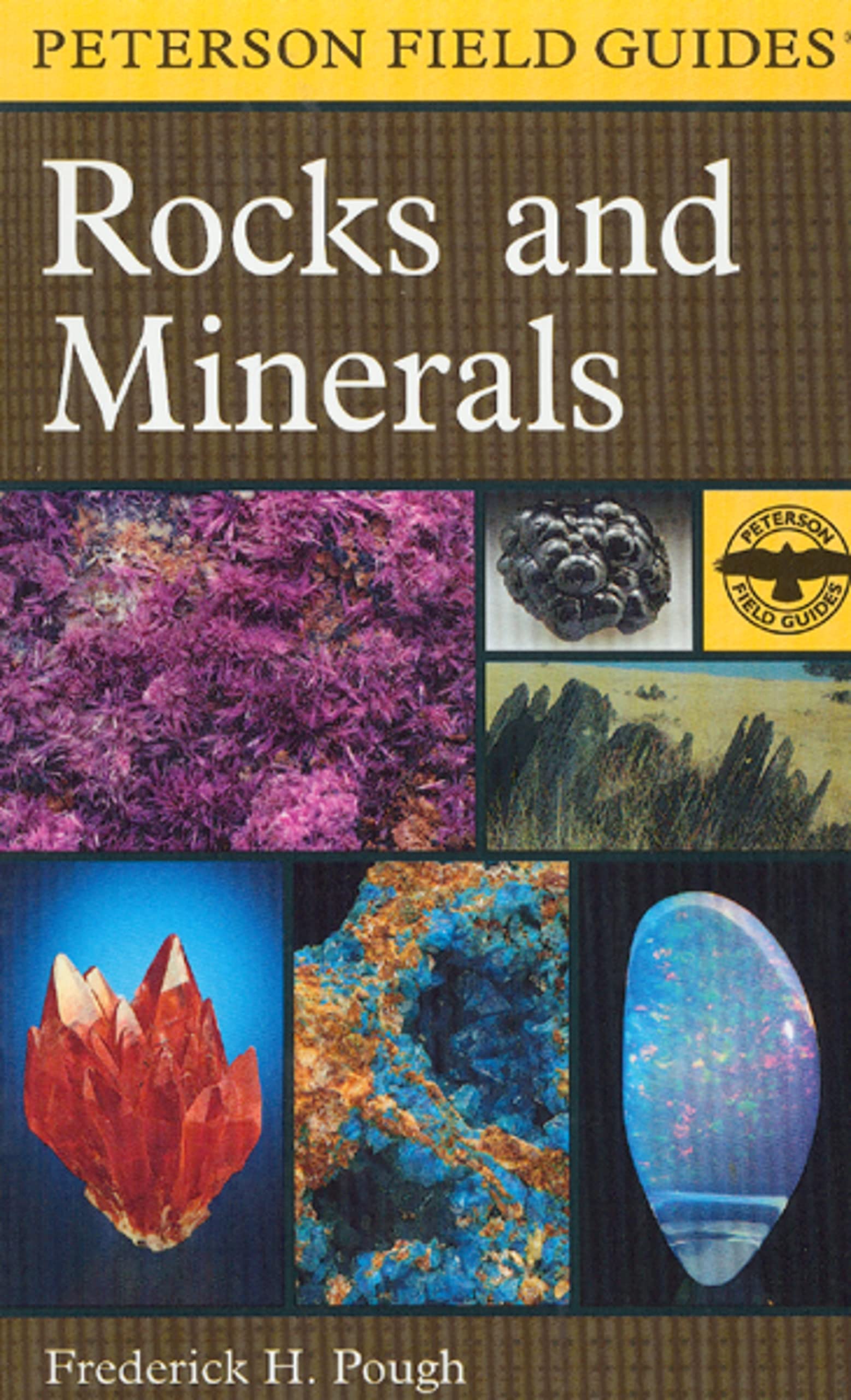 Peterson Field Guide to Rocks and Minerals book cover