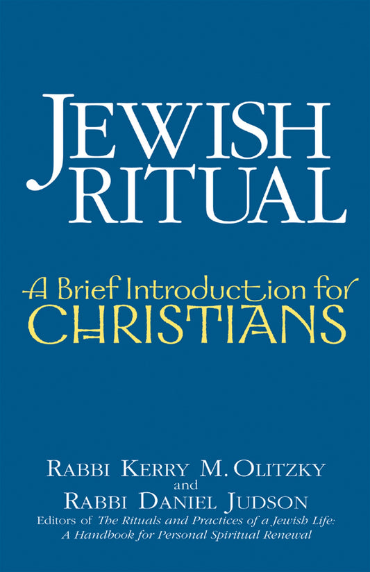Jewish Ritual: A Brief Introduction for Christians book cover