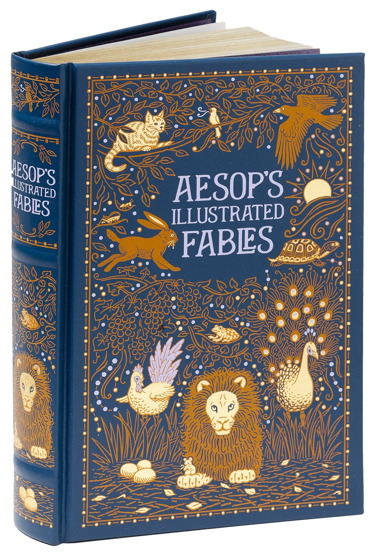 Aesop's Illustrated Fables book cover