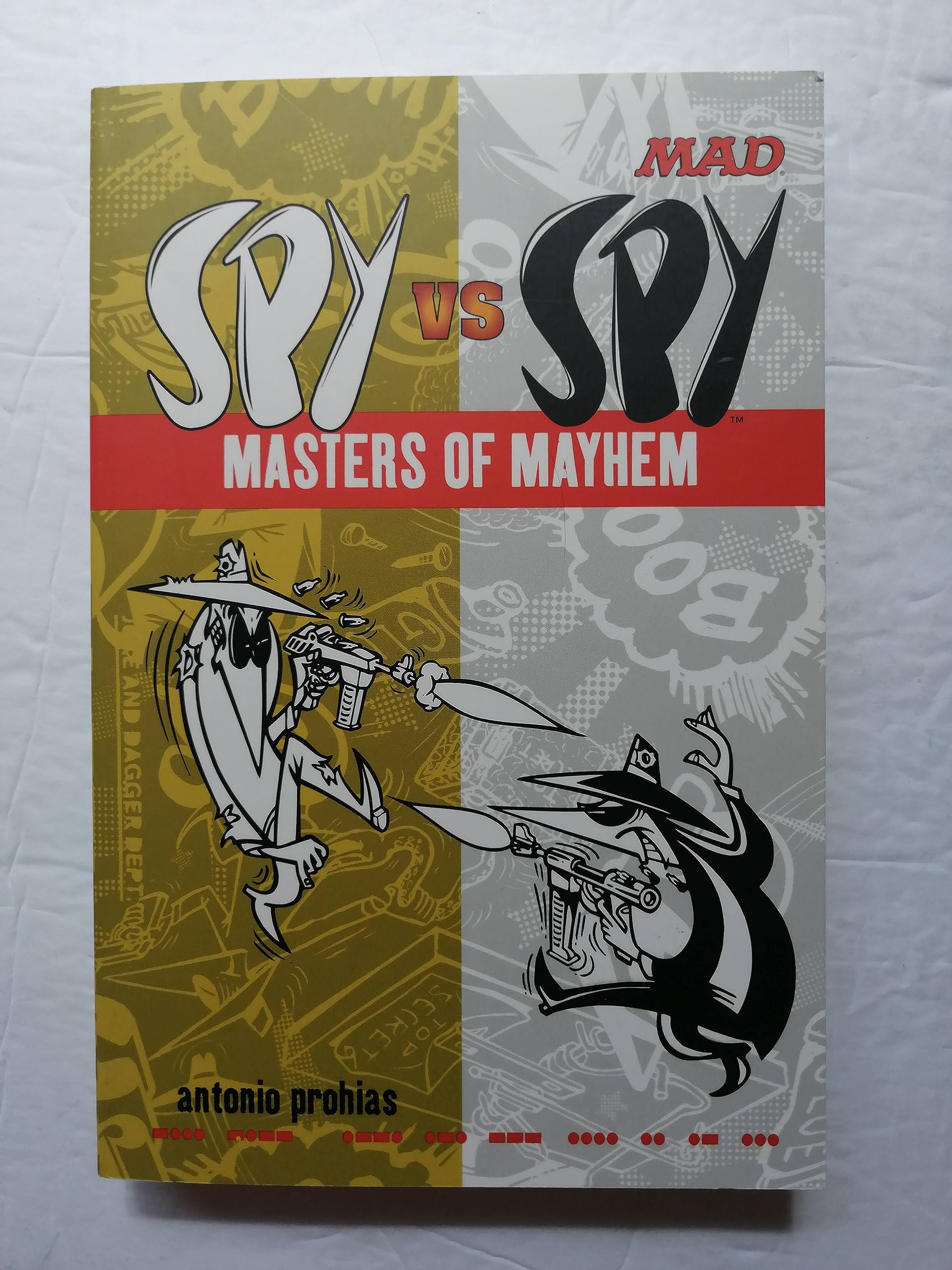 Spy Vs Spy Masters of Mayhem book cover