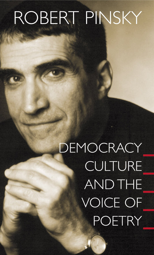 Democracy, Culture and the Voice of Poetry book cover