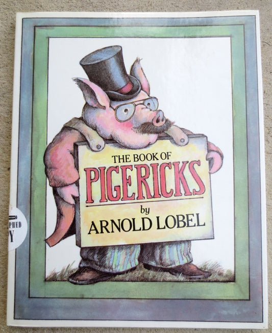 Book of Pigericks: Pig Limericks book cover