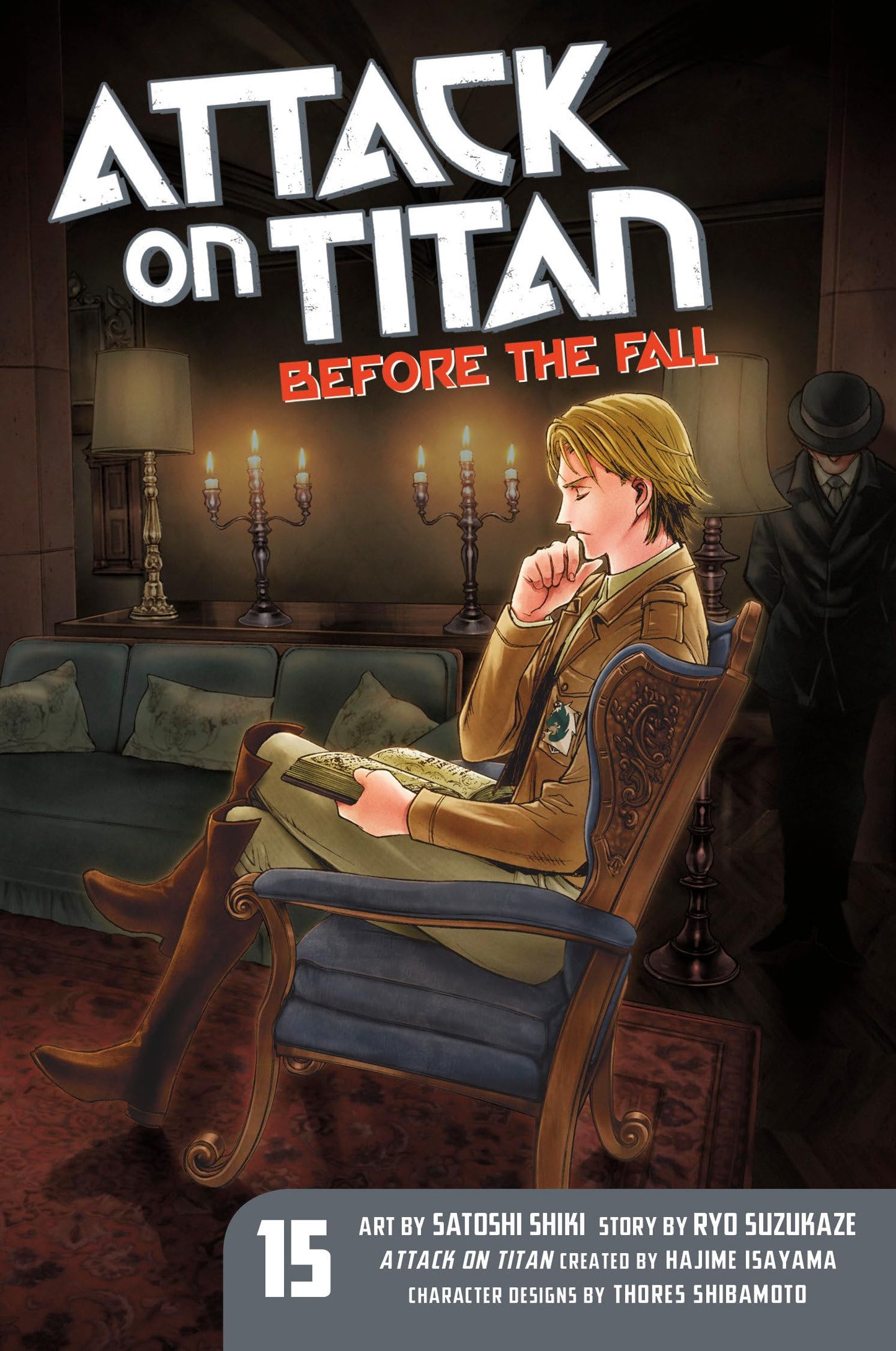 Attack on Titan: Before the Fall 15 book cover