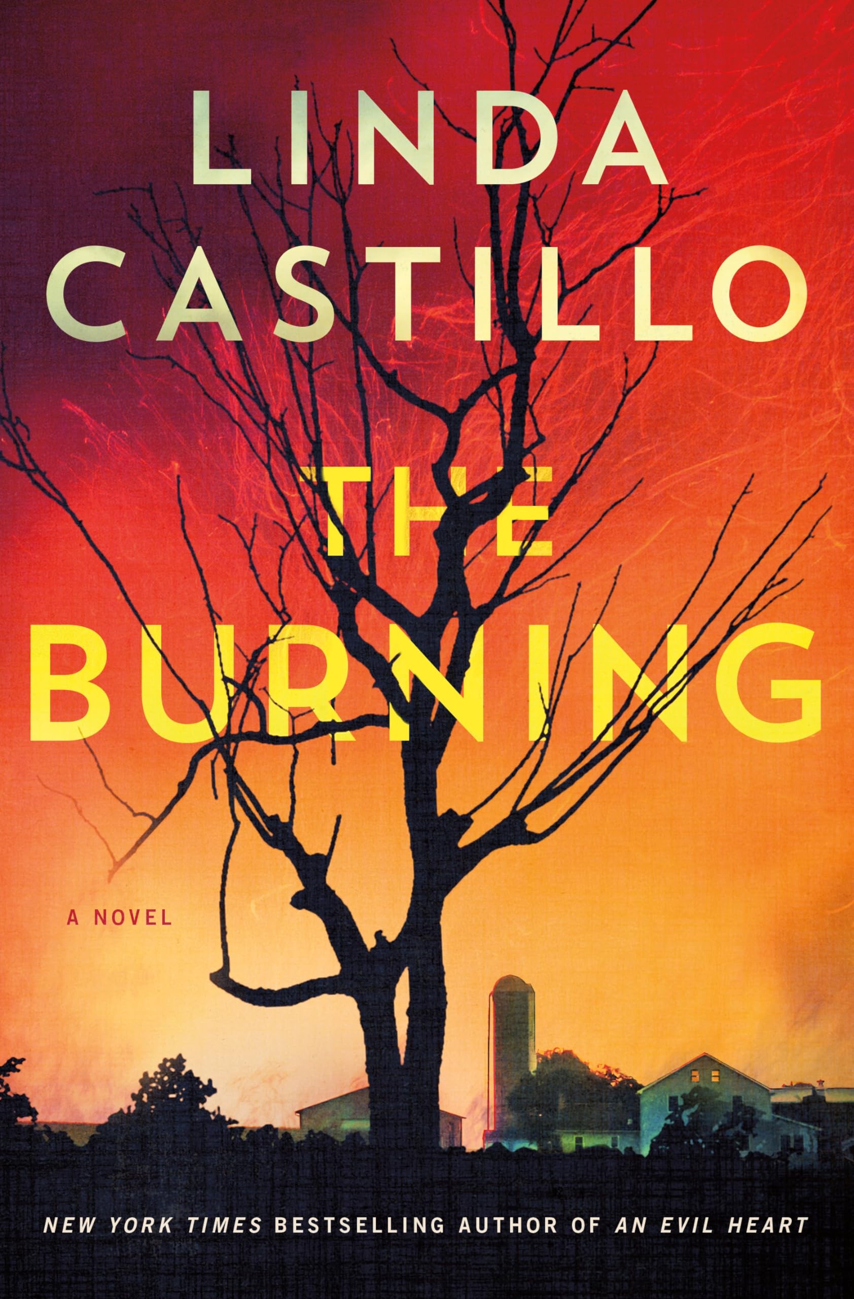 Burning book cover