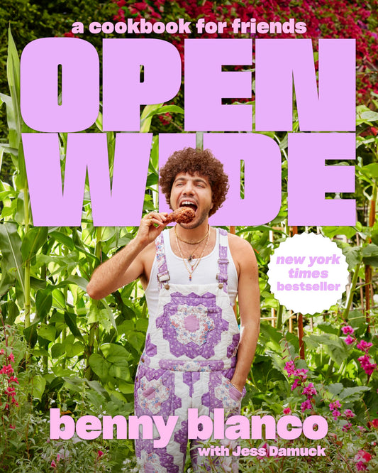 Open Wide: A Cookbook for Friends book cover