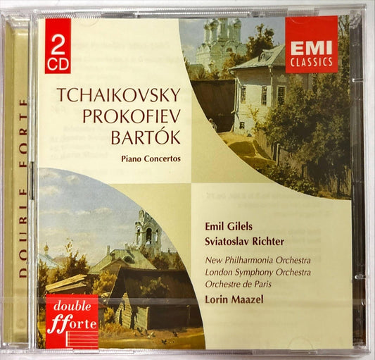 Tchaikovsky: Piano Concertos Nos. 1,2 & 3 / Prokofiev: Piano Concerto No. 5 / Bartok: Piano Concerto No. 2 book cover