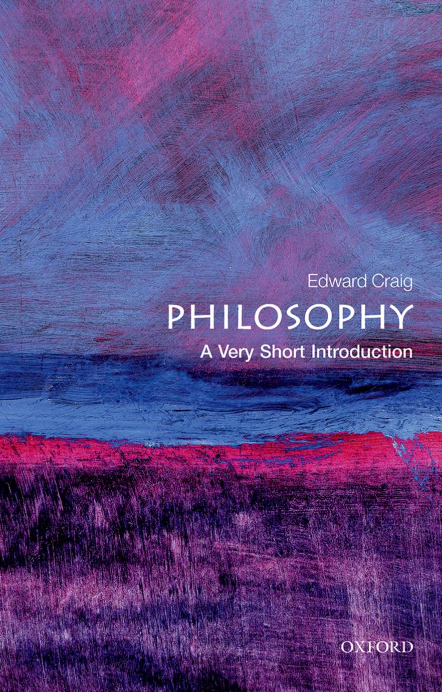 Philosophy: A Very Short Introduction book cover