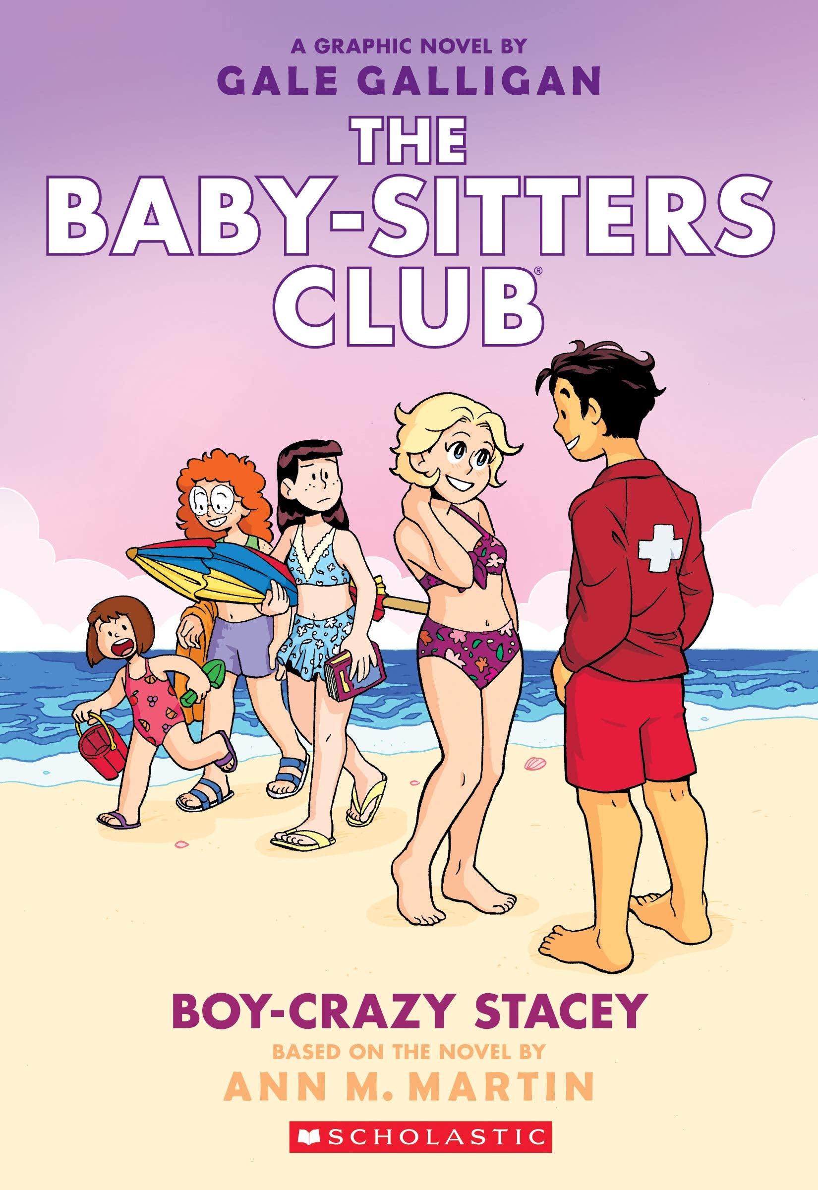 Boy-Crazy Stacey: A Graphic Novel (the Baby-Sitters Club #7): Volume 7 book cover