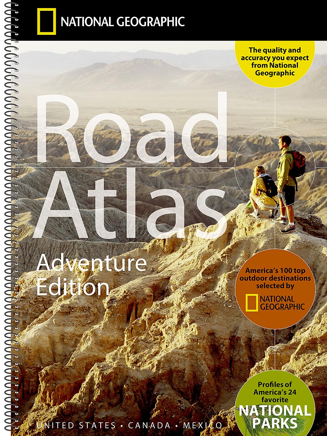 National Geographic 2027 USA Road Atlas: Adventure Edition book cover