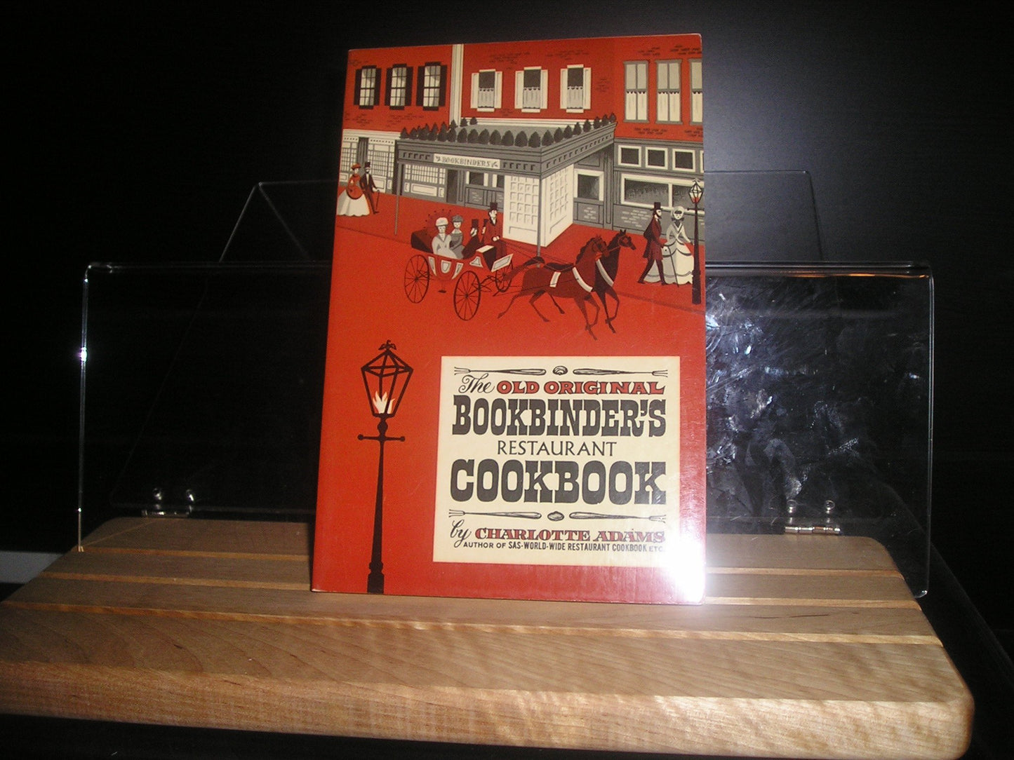 The Old Original Bookbinder's Restaurant cookbook. book cover