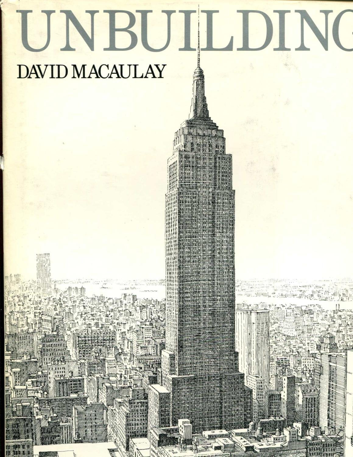 Unbuilding book cover