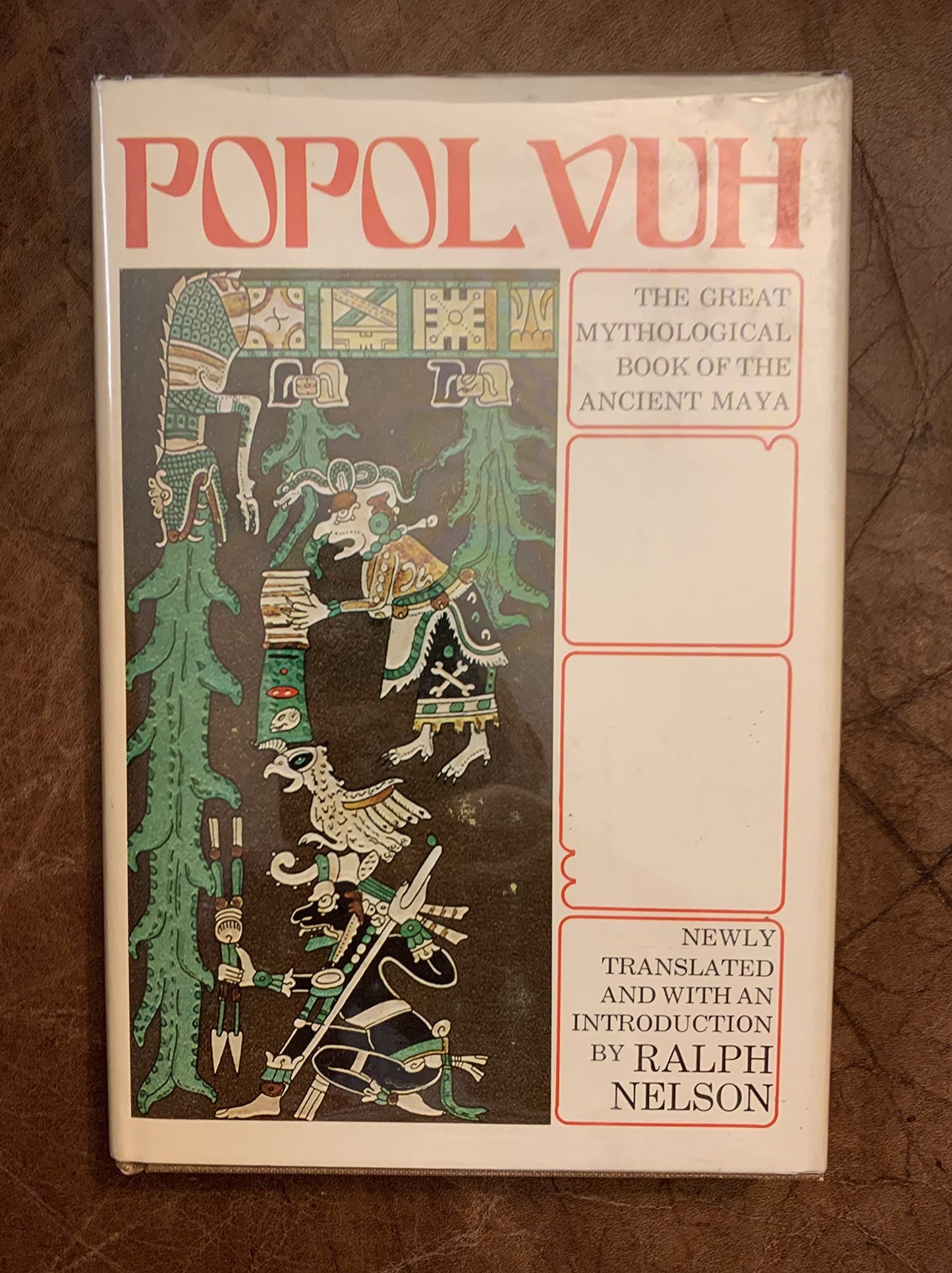 Popol Vuh: The Great Mythological Book of the Ancient Maya book cover