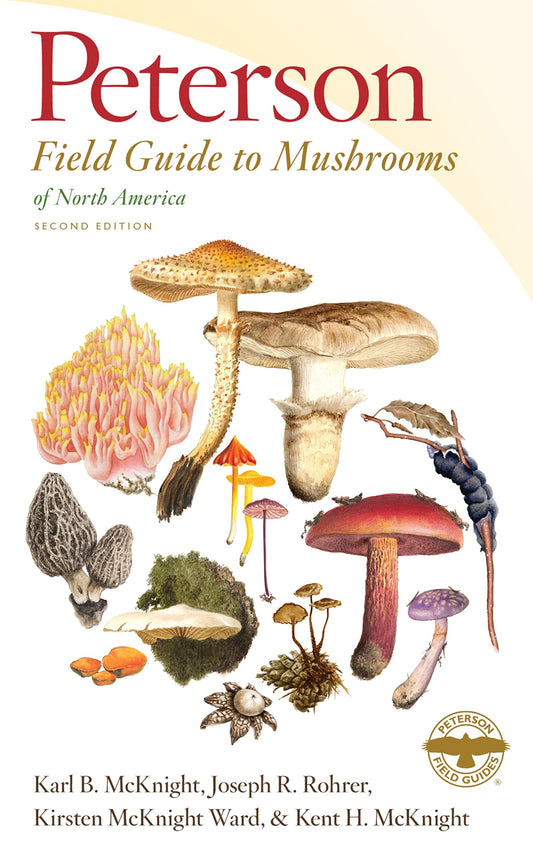 Peterson Field Guide to Mushrooms of North America (Second Edition) book cover