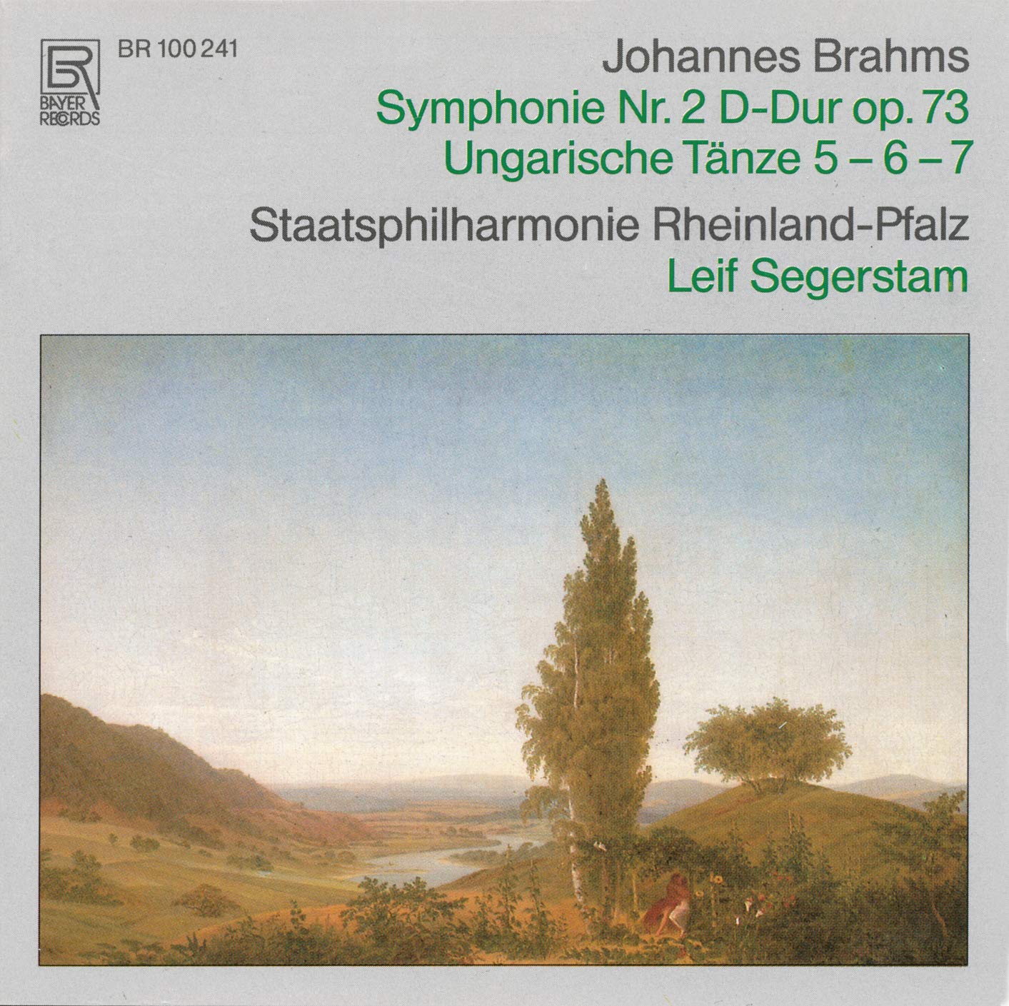 Symphonie Nr. 2 / Ungarische Tänze 5,6,7 [CD, Leif Segerstam, Staatsphilharmonie Rheinland-Pfalz, DE, Bayer Records BR 100 241] book cover