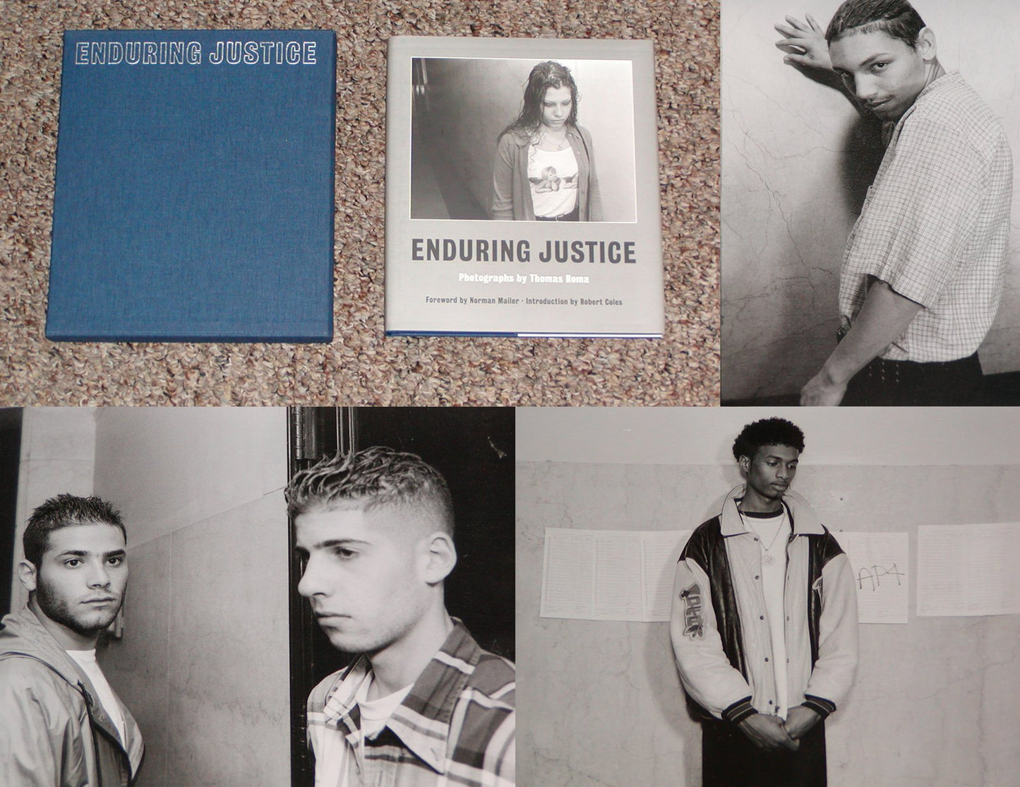 Enduring Justice: Photographs book cover