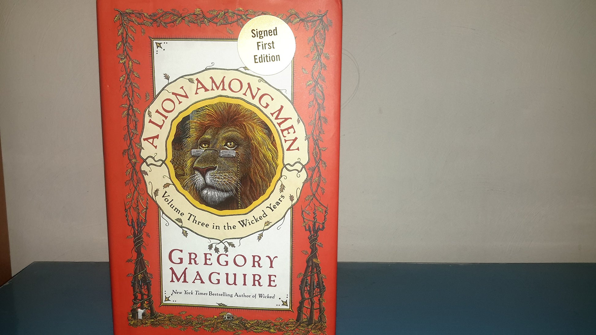 Lion Among Men book cover