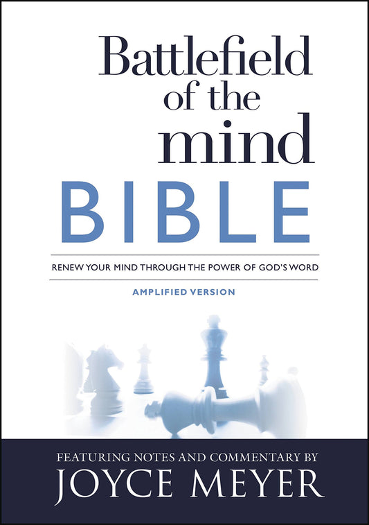 Battlefield of the Mind Bible: Renew Your Mind Through the Power of God's Word book cover