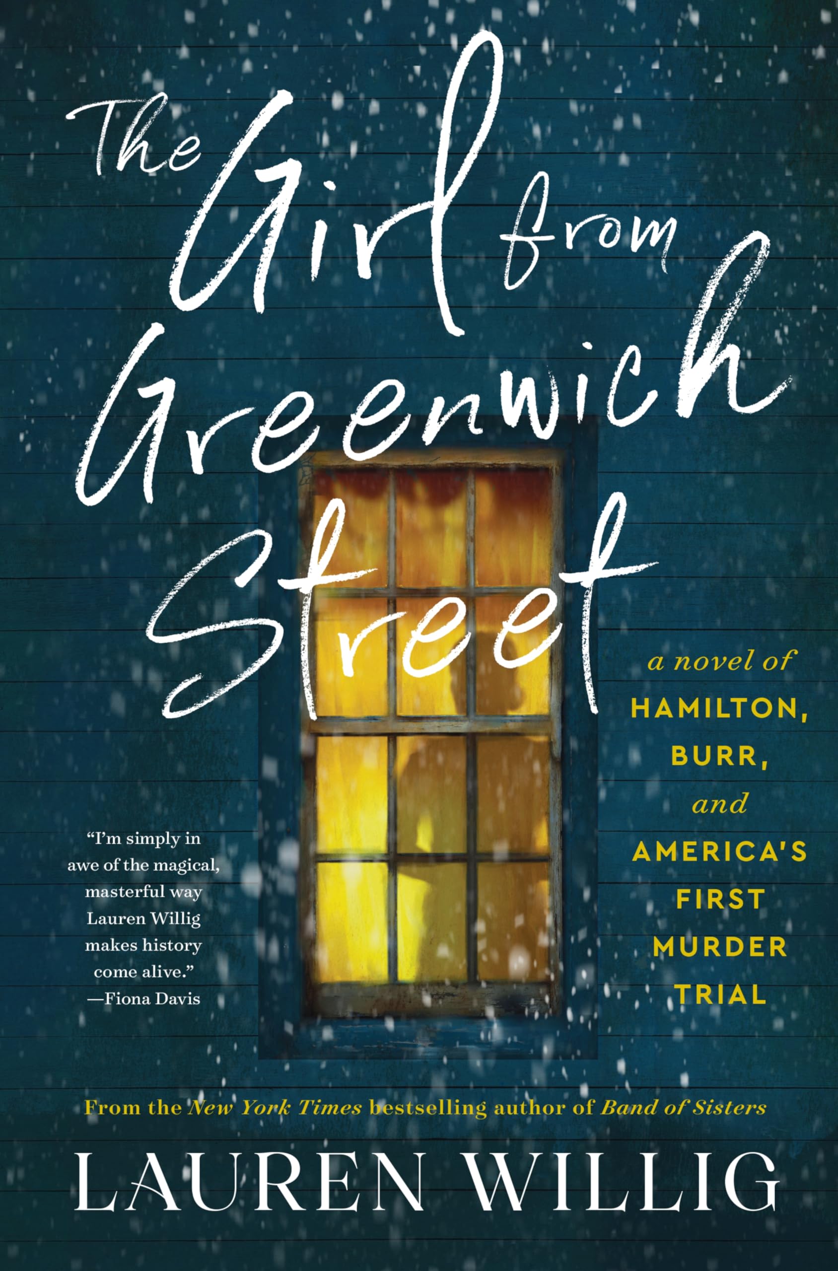 Girl from Greenwich Street: A Novel of Hamilton, Burr, and America's First Murder Trial book cover