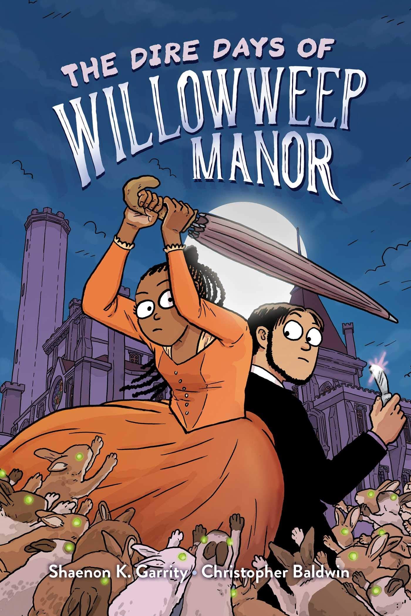 Dire Days of Willowweep Manor book cover