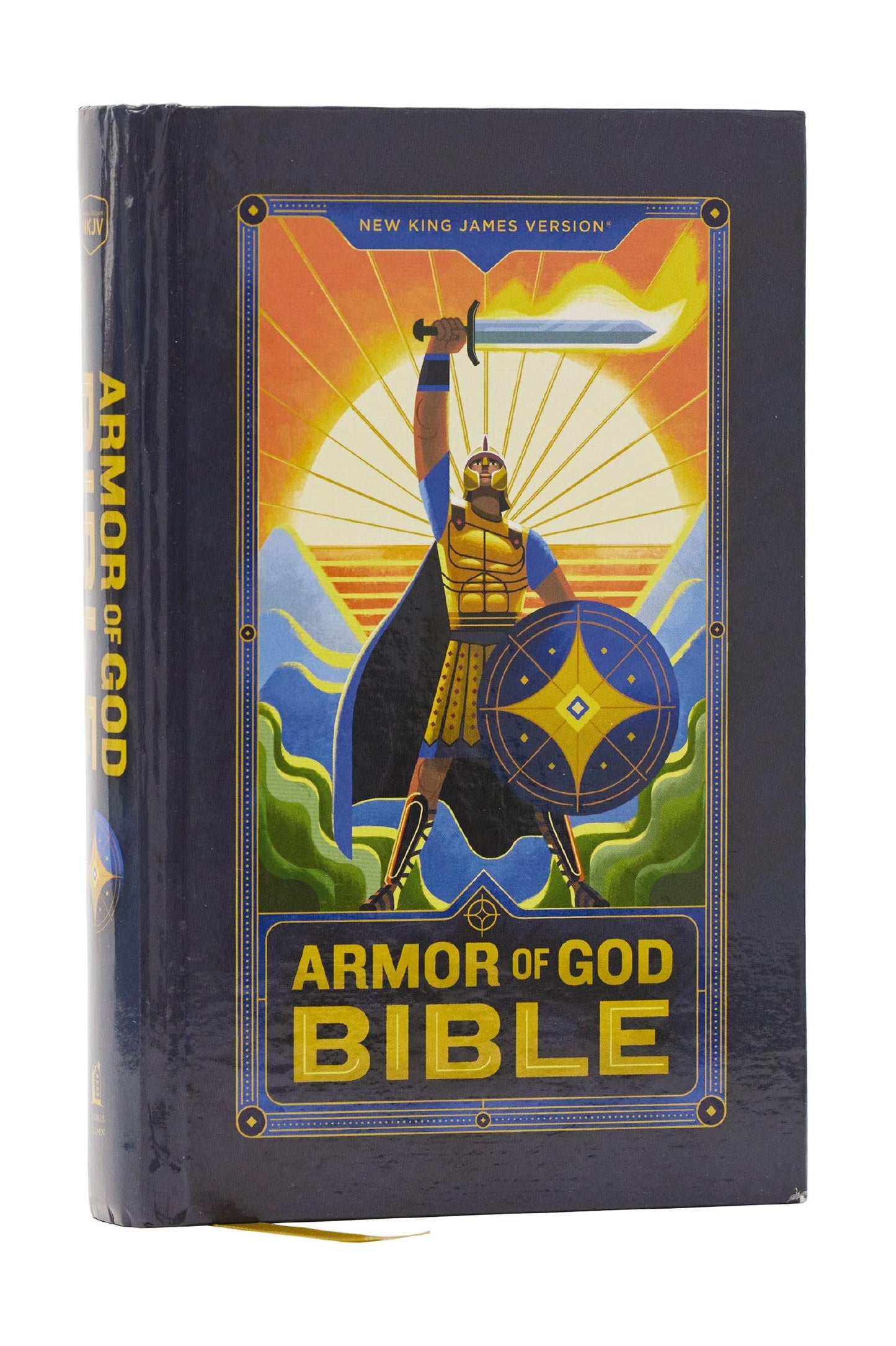 NKJV Armor of God Bible, Hardcover (Children's Bible, Red Letter, Comfort Print, Holy Bible): New King James Version book cover
