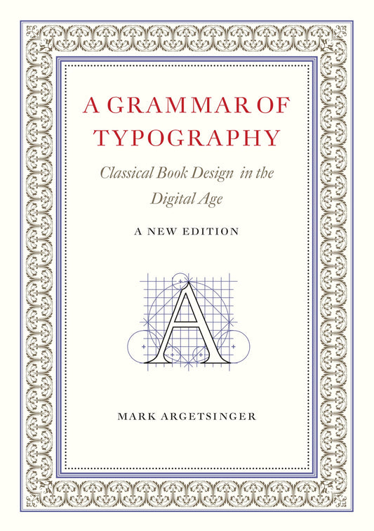A Grammar of Typography book cover