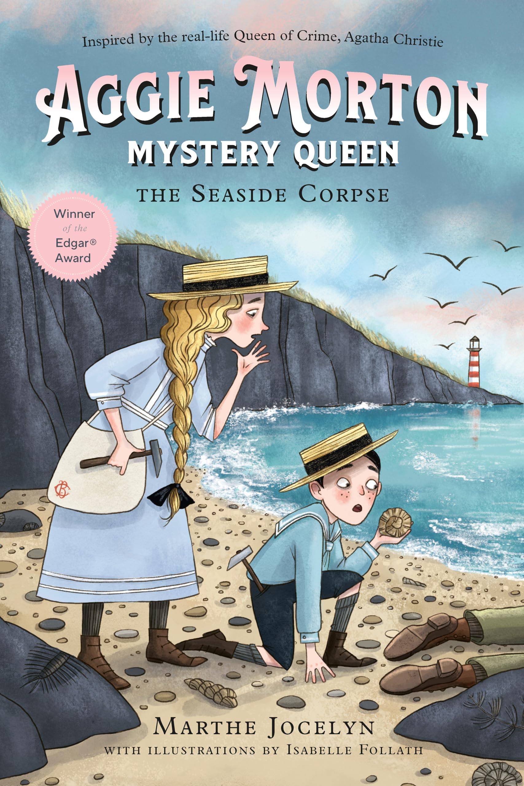 Aggie Morton, Mystery Queen: The Seaside Corpse book cover