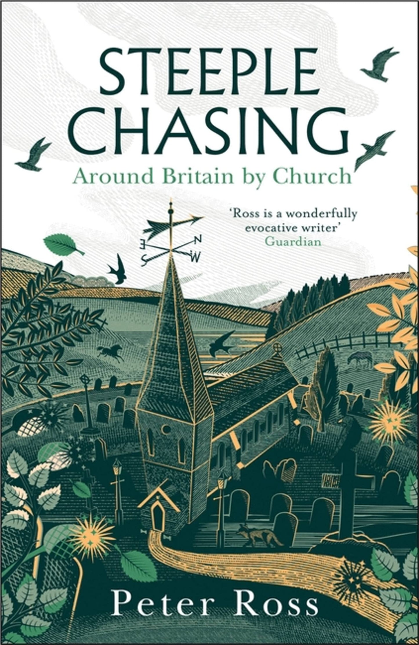 Steeple Chasing: Around Britain by Church book cover