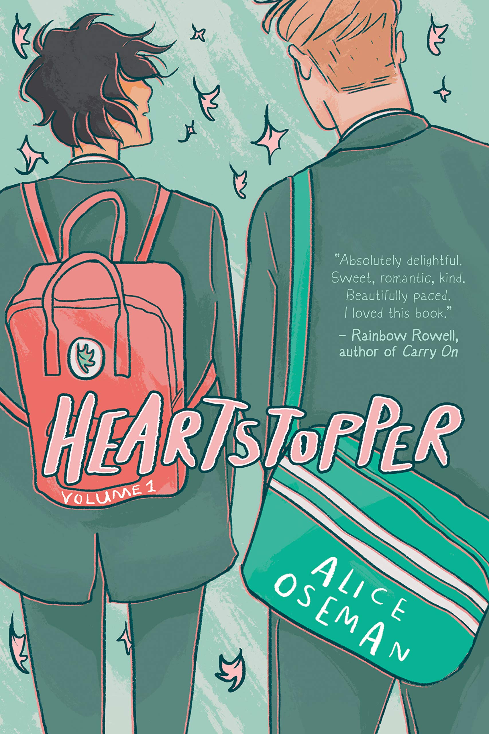Heartstopper #1: A Graphic Novel: Volume 1 book cover