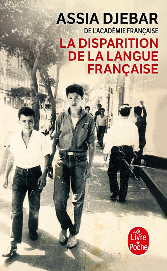 La Disparition de La Langue Francaise book cover