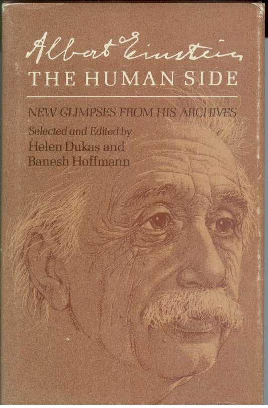 Albert Einstein, the Human Side: New Glimpses from His Archives book cover