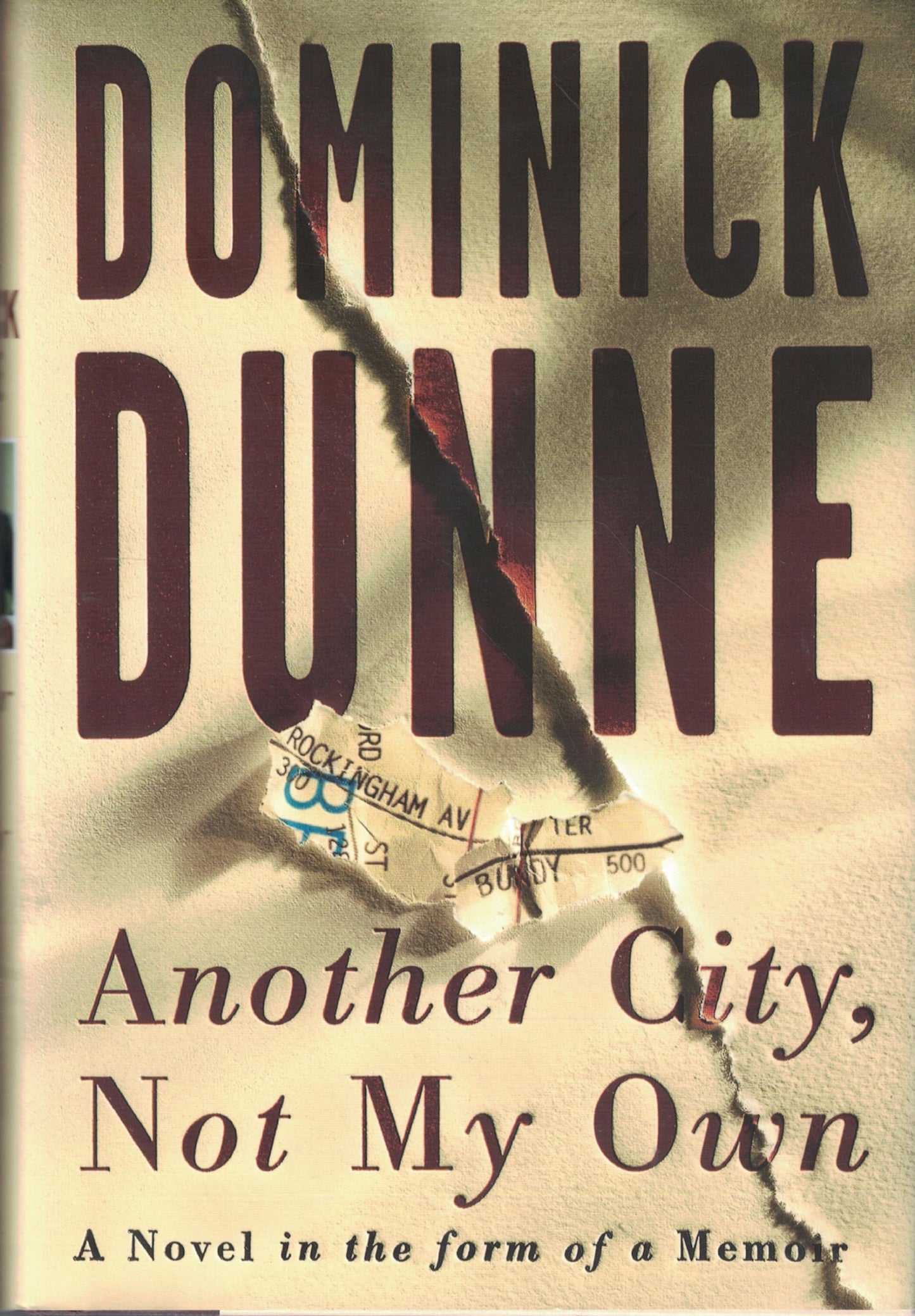 Another City, Not My Own: A Novel in the Form of a Memoir